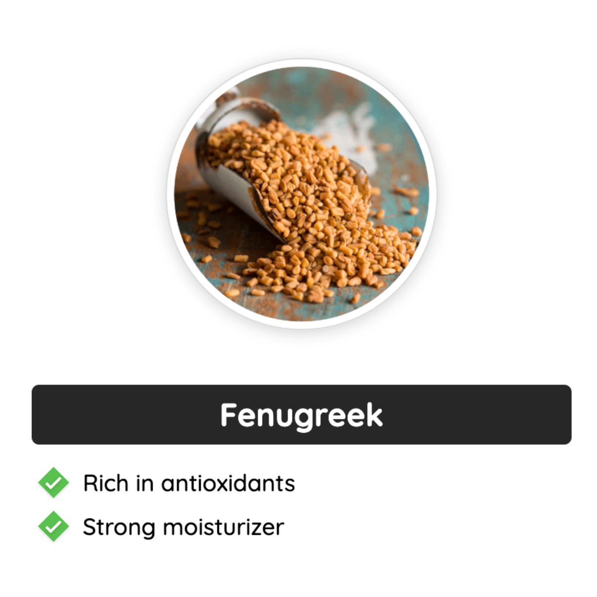 Neotonics Ingredients - Fenugreek